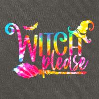 Tie Dye Witch Please Halloween Witch Vibes Witchy Gift Cotton Canvas Backpack