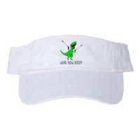 TRex Dinosaur What Now Bitch Funny Tyrannosaurus Rex TShirt Visor