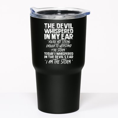 The Devil Whispered In My Ear Devil Quote Tumbler