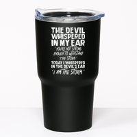 The Devil Whispered In My Ear Devil Quote Tumbler