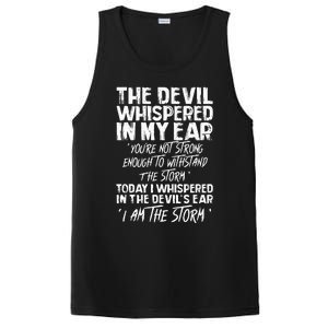 The Devil Whispered In My Ear Devil Quote PosiCharge Competitor Tank