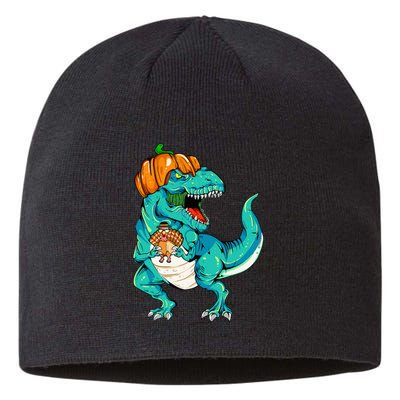 Thanksgiving Dino with Turkey Feast Sustainable Beanie