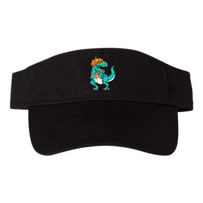 Thanksgiving Dino with Turkey Feast Valucap Bio-Washed Visor