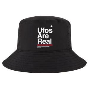 Tom Delonge Wearing Ufos Are Real Aliens Fucking Exist Cool Comfort Performance Bucket Hat