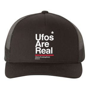 Tom Delonge Wearing Ufos Are Real Aliens Fucking Exist Yupoong Adult 5-Panel Trucker Hat