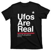 Tom Delonge Wearing Ufos Are Real Aliens Fucking Exist T-Shirt