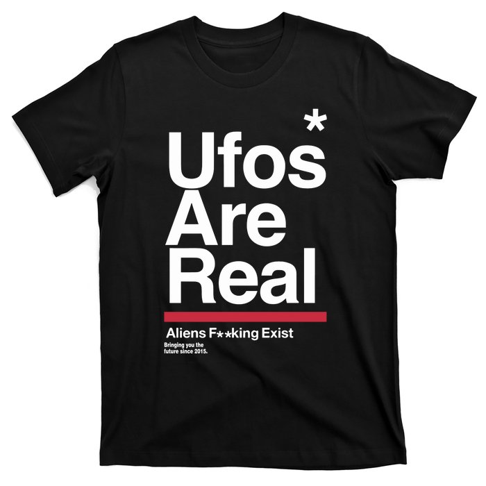 Tom Delonge Wearing Ufos Are Real Aliens Fucking Exist T-Shirt