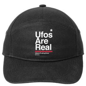 Tom Delonge Wearing Ufos Are Real Aliens Fucking Exist 7-Panel Snapback Hat