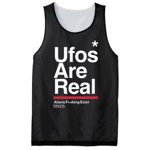 Tom Delonge Wearing Ufos Are Real Aliens Fucking Exist Mesh Reversible Basketball Jersey Tank