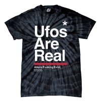 Tom Delonge Wearing Ufos Are Real Aliens Fucking Exist Tie-Dye T-Shirt