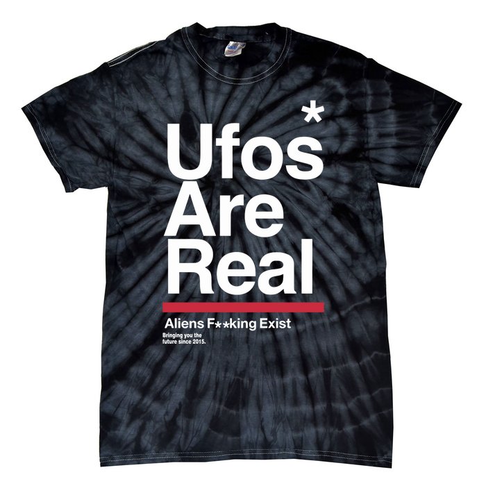 Tom Delonge Wearing Ufos Are Real Aliens Fucking Exist Tie-Dye T-Shirt