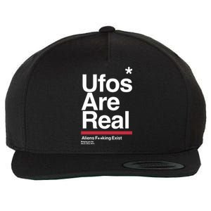 Tom Delonge Wearing Ufos Are Real Aliens Fucking Exist Wool Snapback Cap