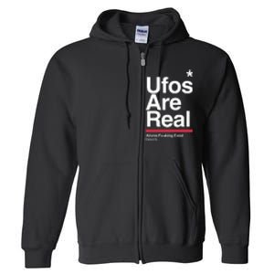 Tom Delonge Wearing Ufos Are Real Aliens Fucking Exist Full Zip Hoodie