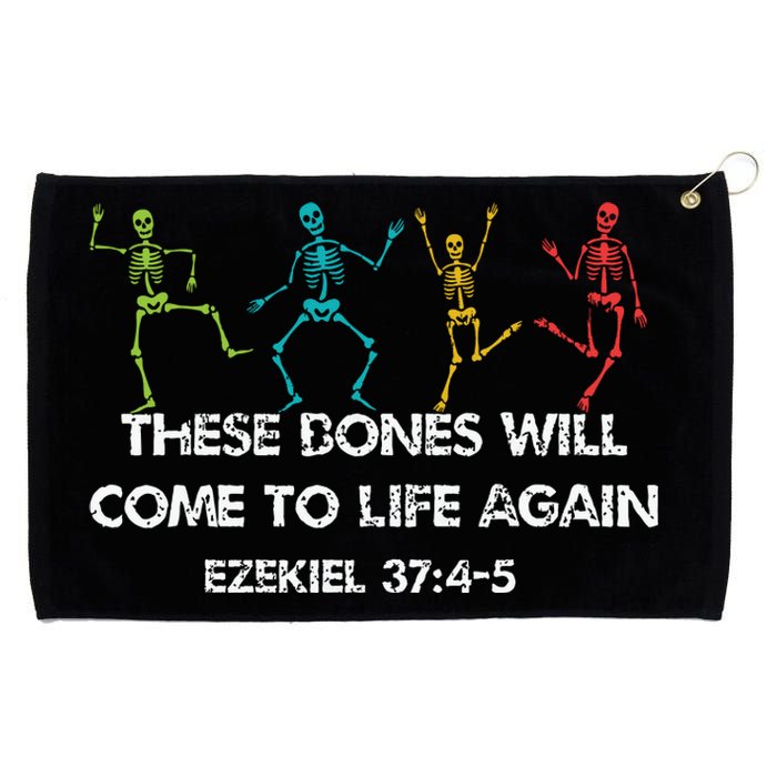 These Dones Will Come To Life Again Ezekiel Christian Halloween Jesus Grommeted Golf Towel