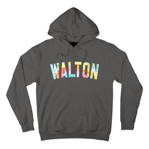 Tie Dye Warmups Honored Walton Love 2024 Gift Hoodie