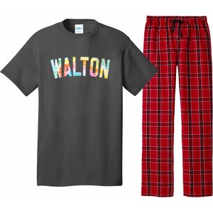 Tie Dye Warmups Honored Walton Love 2024 Gift Pajama Set