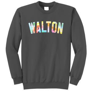 Tie Dye Warmups Honored Walton Love 2024 Gift Tall Sweatshirt