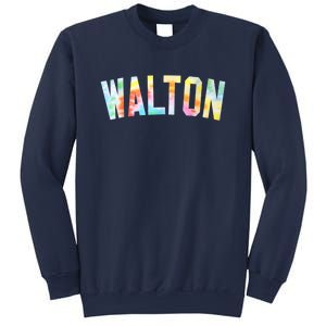 Tie Dye Warmups Honored Walton Love 2024 Gift Sweatshirt