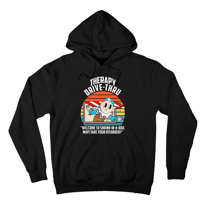 Therapy Drivethru Welcome To Shrink In A Box Apparel Hoodie