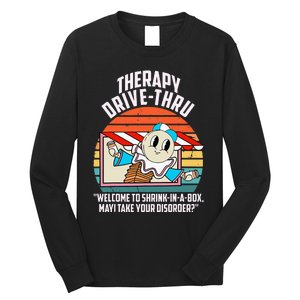 Therapy Drivethru Welcome To Shrink In A Box Apparel Long Sleeve Shirt