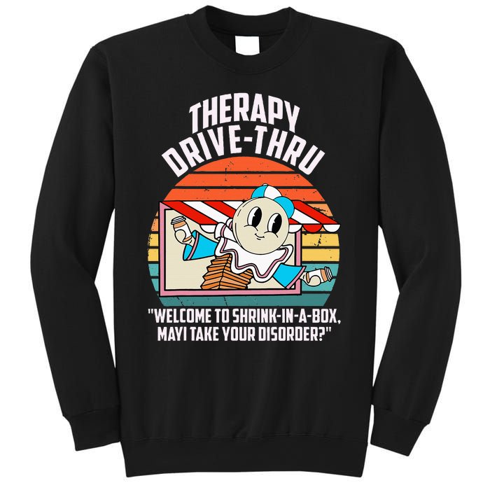 Therapy Drivethru Welcome To Shrink In A Box Apparel Sweatshirt