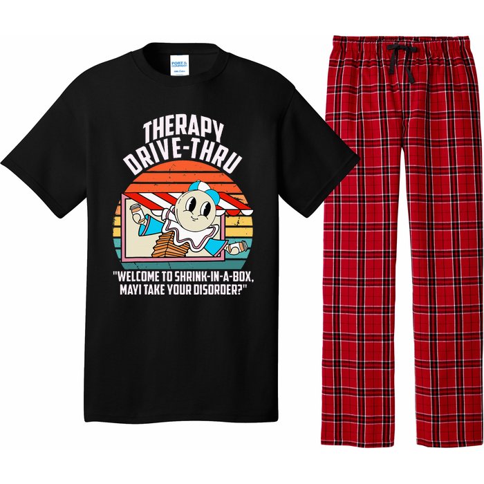 Therapy Drivethru Welcome To Shrink In A Box Apparel Pajama Set