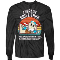 Therapy Drivethru Welcome To Shrink In A Box Apparel Tie-Dye Long Sleeve Shirt