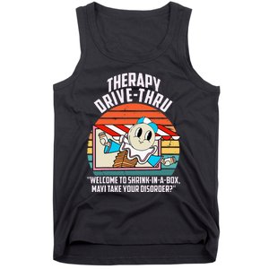 Therapy Drivethru Welcome To Shrink In A Box Apparel Tank Top