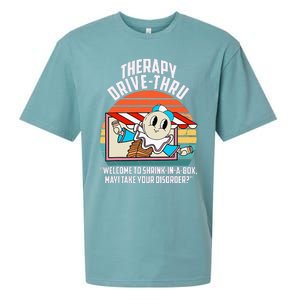 Therapy Drivethru Welcome To Shrink In A Box Apparel Sueded Cloud Jersey T-Shirt