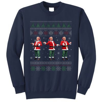 Trump Dance Xmas President 47 Usa Sweatshirt