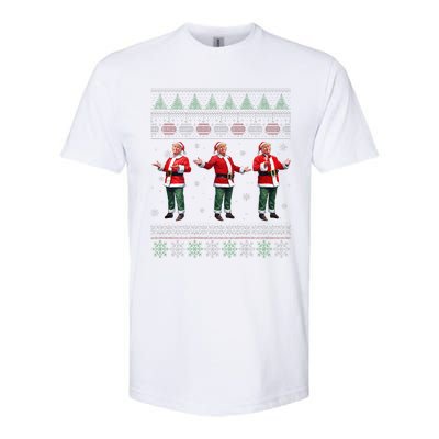 Trump Dance Xmas President 47 Usa Softstyle CVC T-Shirt