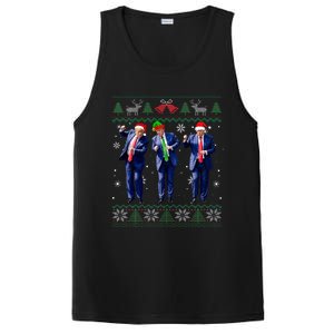 Trump Dance Xmas President 47 Usa PosiCharge Competitor Tank