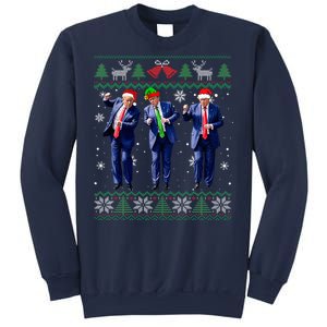 Trump Dance Xmas President 47 Usa Sweatshirt