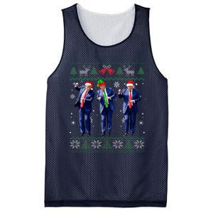 Trump Dance Xmas President 47 Usa Mesh Reversible Basketball Jersey Tank