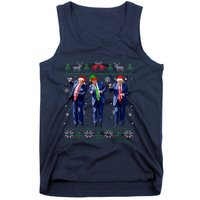 Trump Dance Xmas President 47 Usa Tank Top