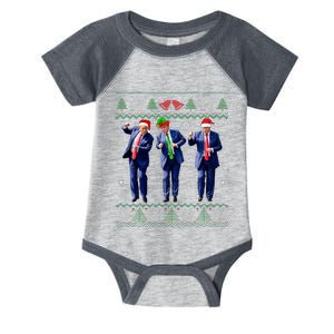 Trump Dance Xmas President 47 Usa Infant Baby Jersey Bodysuit