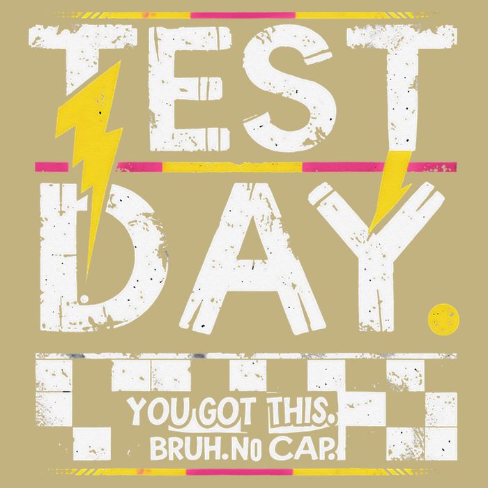 Test Day You Got This Bruh Staar State Testingday T-Shirt