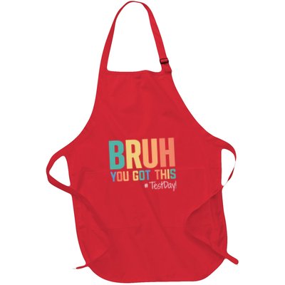 Test Day You Got This Testing Day Full-Length Apron With Pockets