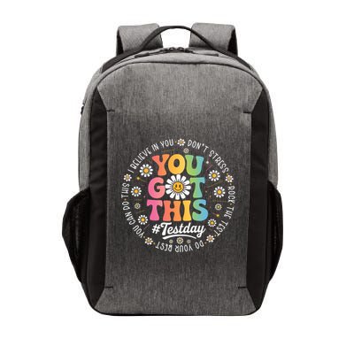 Test Day You Got This Rock The Test Teacher Testing Day  Vector Backpack