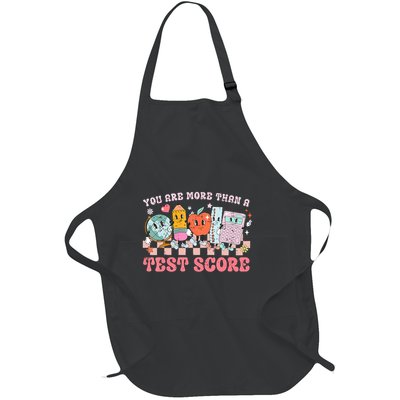 Testing Day You Are More Than A Test Score Full-Length Apron With Pockets