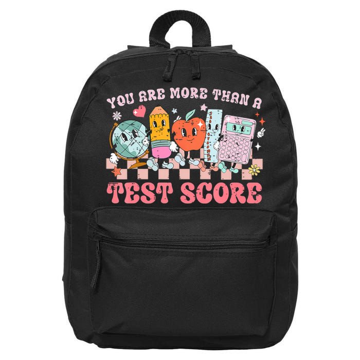 Testing Day You Are More Than A Test Score 16 in Basic Backpack