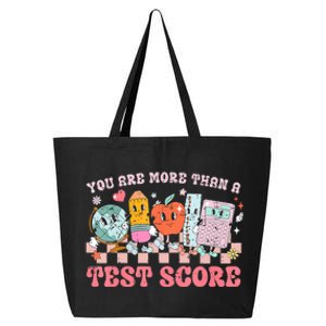 Testing Day You Are More Than A Test Score 25L Jumbo Tote