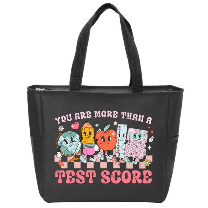 Testing Day You Are More Than A Test Score Zip Tote Bag