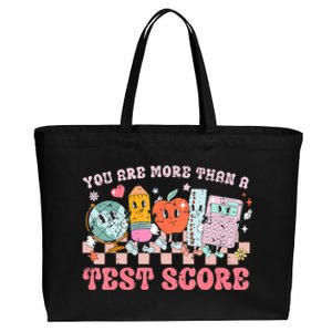 Testing Day You Are More Than A Test Score Cotton Canvas Jumbo Tote