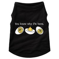 Thanksgiving Dinner You Know Why IM Here Deviled Egg Doggie Tank