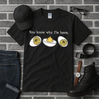 Thanksgiving Dinner You Know Why IM Here Deviled Egg Tall T-Shirt