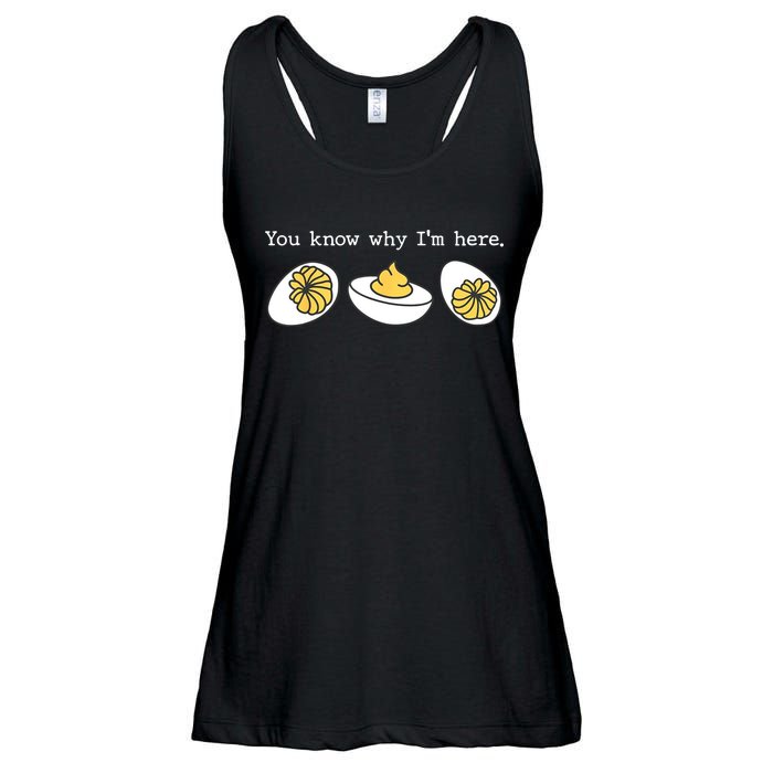 Thanksgiving Dinner You Know Why IM Here Deviled Egg Ladies Essential Flowy Tank