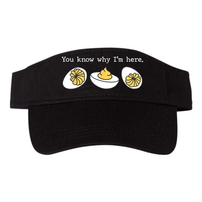 Thanksgiving Dinner You Know Why IM Here Deviled Egg Visor