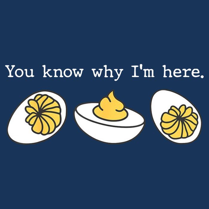 Thanksgiving Dinner You Know Why IM Here Deviled Egg Infant Baby Jersey Bodysuit