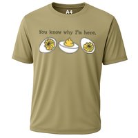 Thanksgiving Dinner You Know Why IM Here Deviled Egg Performance Shirt